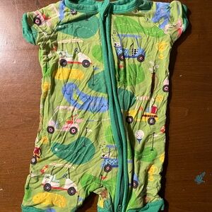 Little Sleepies Fairway Fun Shorty Zippy